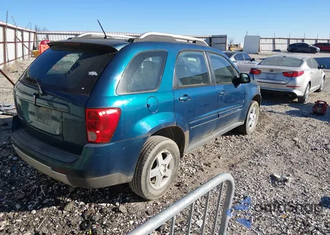 2007 Pontiac Torrent из США, поврежденный, VIN 2CKDL63F976086768